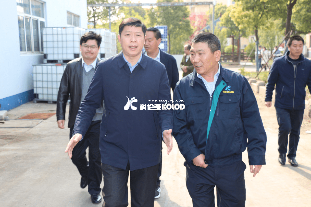 灌云縣縣長(cháng)朱興波蒞臨江蘇科倫多調研指導工作