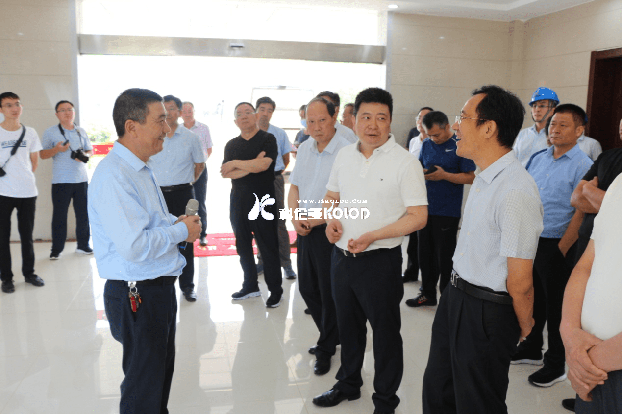 泰安市岱岳區人大到科倫多公司參觀(guān)考察人大代表工作站