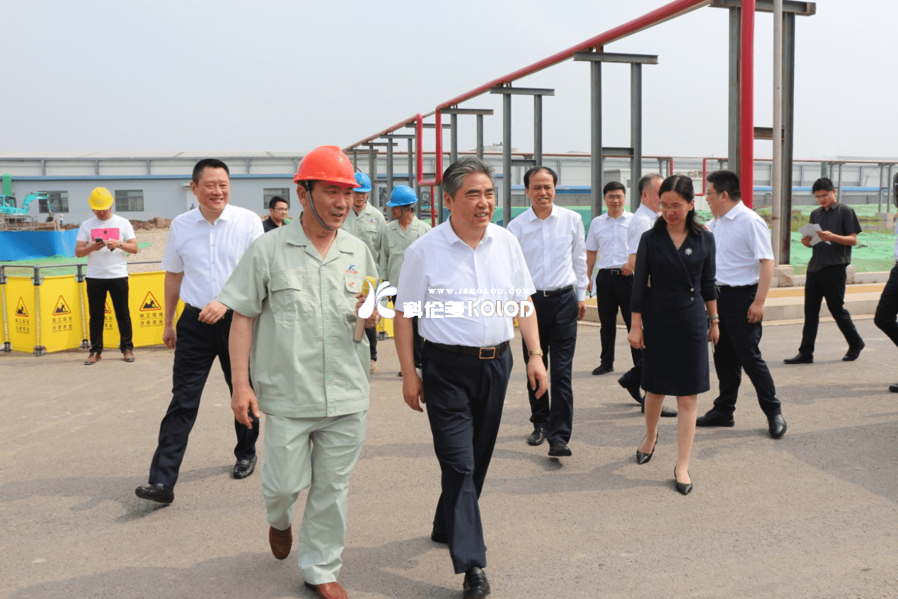 連云港市委書(shū)記項雪龍來(lái)科洛吉調研